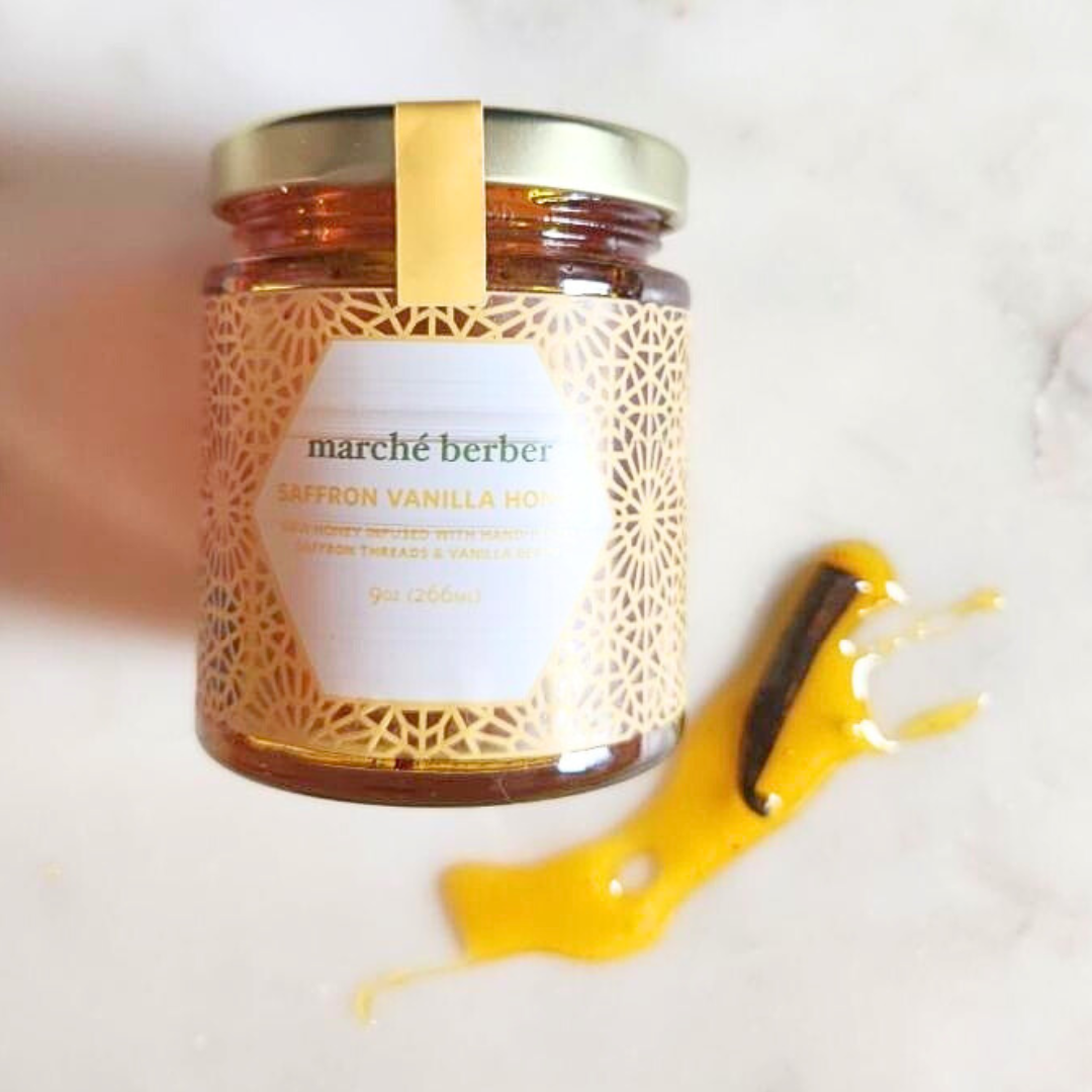 Saffron Vanilla Honey