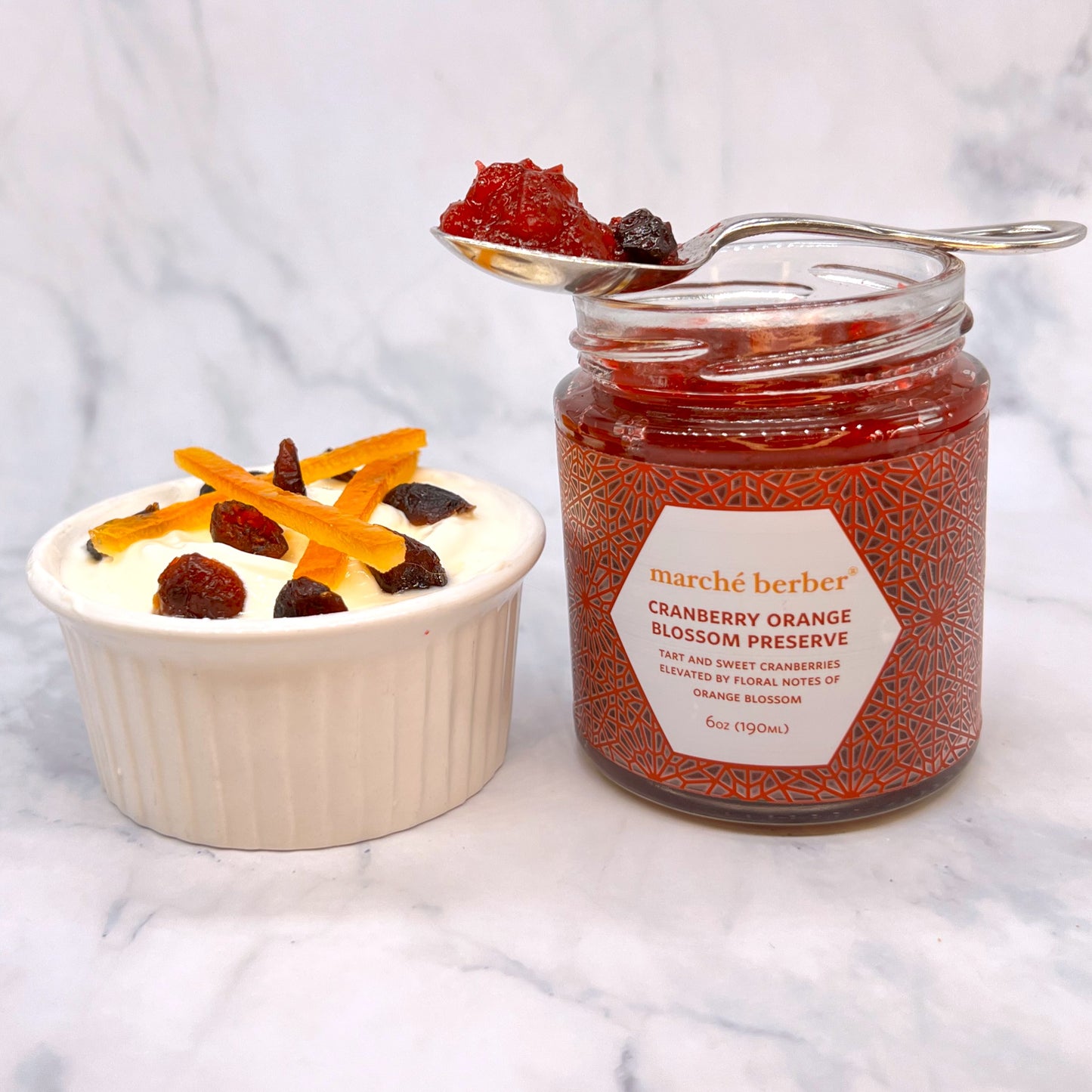 Cranberry Orange Blossom Preserve