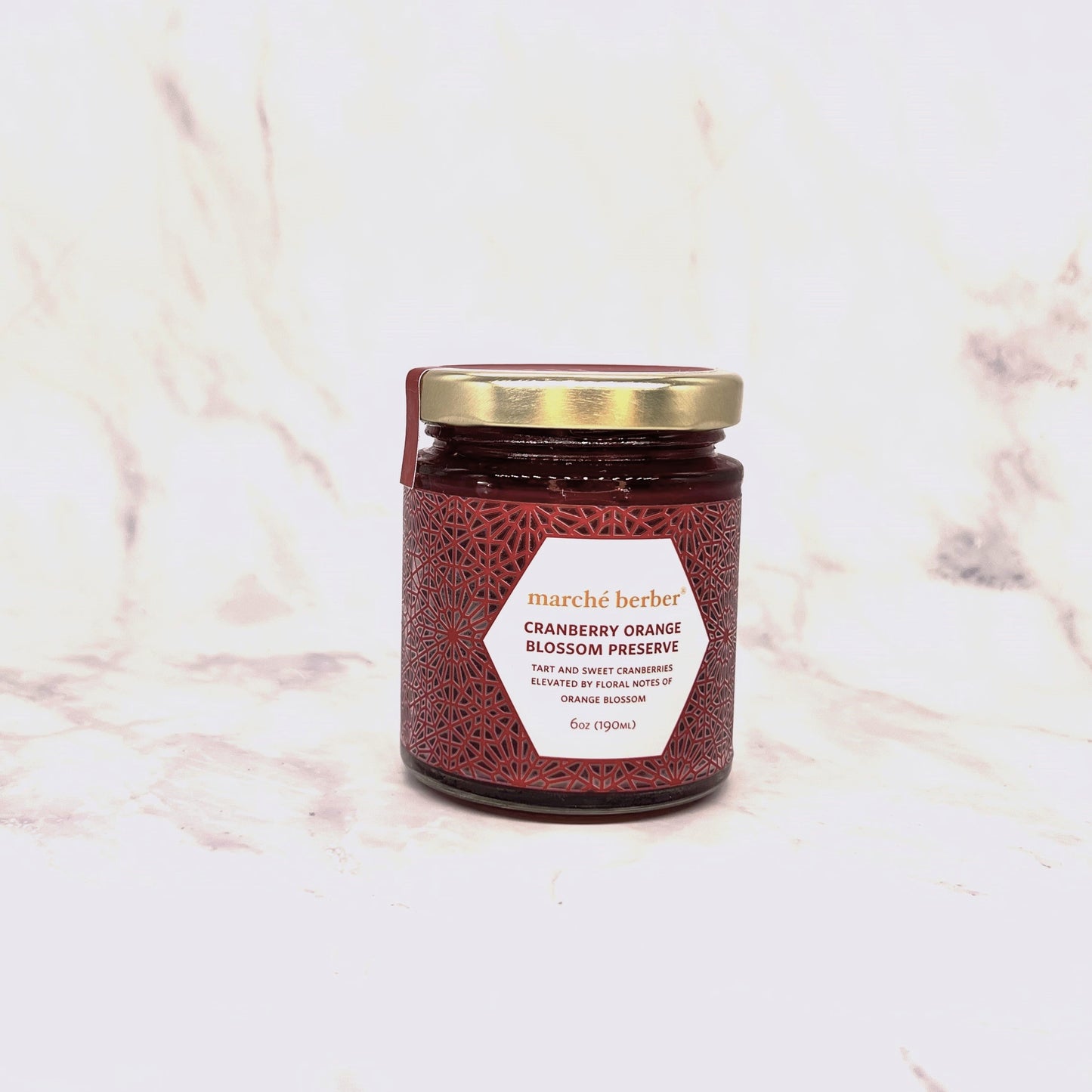 Cranberry Orange Blossom Preserve